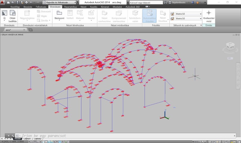 Épületfelmérés AutoCad-ben - Leica 3D Disto használatával