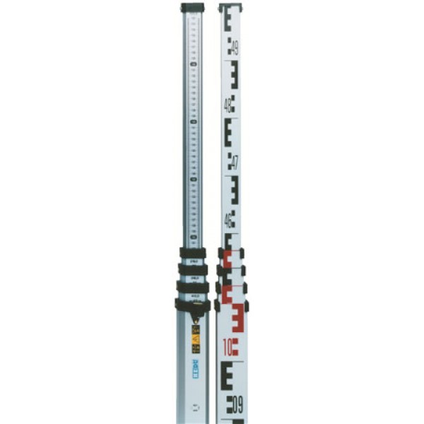 hedue teleszkópos szintezőléc 4 méteres