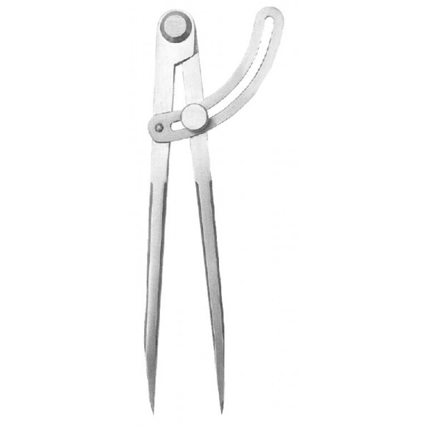 Körző tartó nélkül - 20 cm