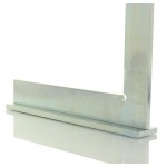 Lakatos talpas derékszög 200 x 130 mm Lakatos talpas derékszög 200 x 130 mm