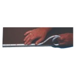 Öntapadós mérőszalag balról/jobbra - 25 m