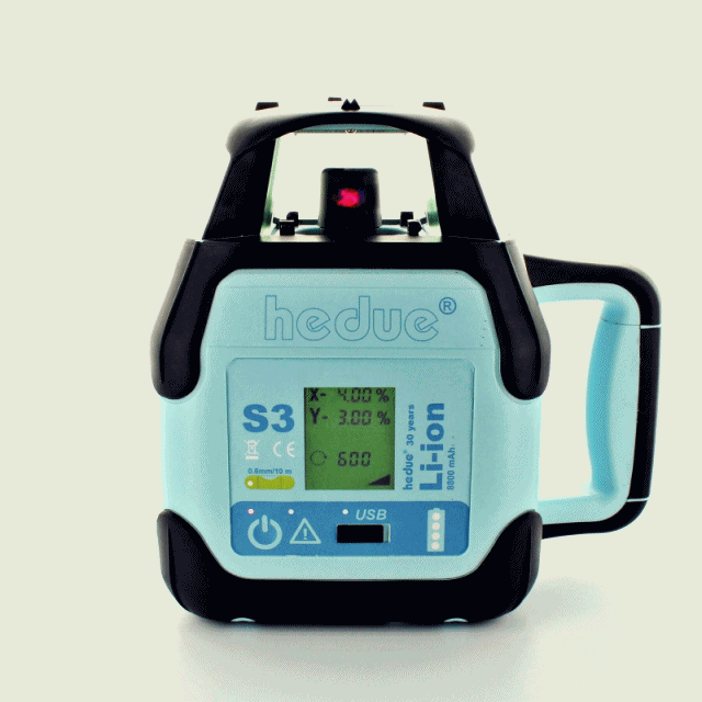 hedue S3 digitális forgólézer