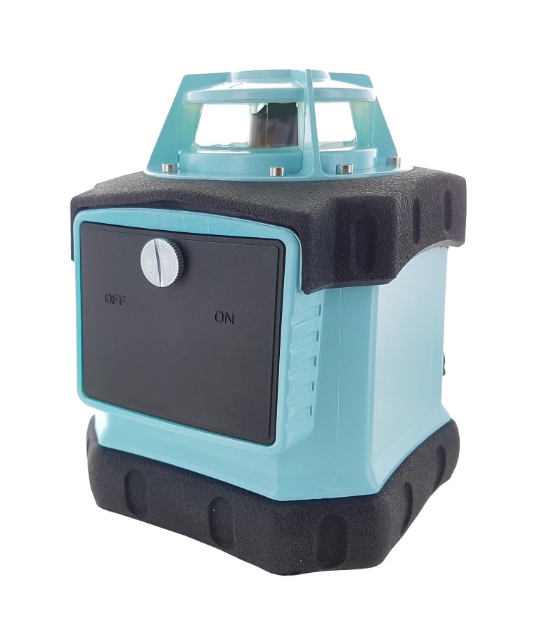 A hedue Q1 forgólézer működtetéséhez mindössze 4 db AA elemre van szükség